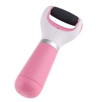Роликовая пилка для пяток пемза с 2 роликами Velvet Smooth с USB кабелем Розовая (D-2019091523)