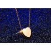 Подвеска кулон розовое золото Heart (D-2019090585)