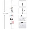 Угловая полка для ванной комнаты Multi Corner Shelf Стойка Стеллаж 4 уровня (D-2019091075)