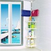 Угловая полка для ванной комнаты Multi Corner Shelf Стойка Стеллаж 4 уровня (D-2019091075)