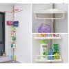 Угловая полка для ванной комнаты Multi Corner Shelf Стойка Стеллаж 4 уровня (D-2019091075)