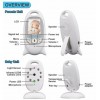 Видеоняня Baby Monitor на аккумуляторах с двусторонней связью, мелодиями и термометром (D-2019090778)