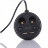 Разветвитель прикуривателя 12/24V (на 2 выхода + USB) KONNWEI (D-2019090976)