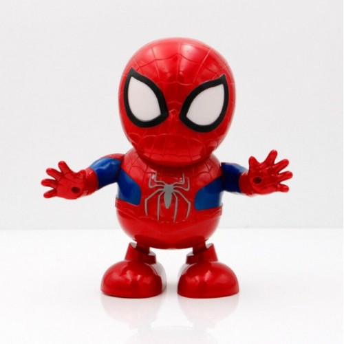 Интерактивная игрушка Человек Паук танцующий супер герой робот Dance Hero Marvel Spyder man со световыми и звуковыми эффектами (D-201909055)