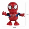Интерактивная игрушка Человек Паук танцующий супер герой робот Dance Hero Marvel Spyder man со световыми и звуковыми эффектами (D-201909055)