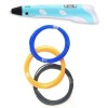 3Д ручка для рисования с LED дисплеем MHz Smart 3D Pen 2 Синяя (D-20190900002)