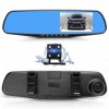 Видеорегистратор зеркало с камерой заднего вида 2 камеры Vehicle Blackbox DVR Plus Full HD (D-2019090513)