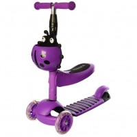 Самокат-беговел детский Scooter ITrike 3в1 Фиолетовый (D-2019091426) Самокат-беговел детский Scooter ITrike 3в1 Фиолетовый (D-2019091426)