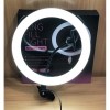 Светодиодная кольцевая LED лампа 26 см для профессиональной фото и видео съемки с пультом регулировки яркости Ring Fill Light ZD666 (D-2019090539)