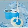 Швабра с турбо отжимом и ведром с корзиной центрифугой Spin Mop 360 Голубое (D-2019090561)