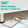 Швабра с отжимом и ведром 7л комплект для мытья пола и уборки с самоотжимом лентяйка для мойки полов универсальная профессиональная удобная плоская квадратная насадка из микрофибры набор (D-2019090607)