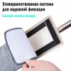 Швабра с отжимом и ведром 7л комплект для мытья пола и уборки с самоотжимом лентяйка для мойки полов универсальная профессиональная удобная плоская квадратная насадка из микрофибры набор (D-2019090607)