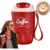 Термокружка Coffee Cup 360мл термостакан Красный (D-2019091544)