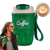 Термокружка Coffee Cup 360мл термостакан Зеленый (D-2019091547)