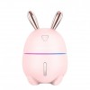 Зайка Увлажнитель воздуха и ночник 2в1 Humidifier, Розовый (D-2019091077)