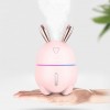 Зайка Увлажнитель воздуха и ночник 2в1 Humidifier, Розовый (D-2019091077)