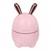 Зайка Увлажнитель воздуха и ночник 2в1 Humidifier, Розовый (D-2019091077)