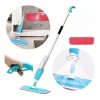 Швабра с распылителем воды универсальная для мытья полов и окон Healthy Spray Mop с насадкой из микрофибры (D-2019090559)