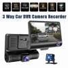 Видеорегистратор автомобильный с 3 камерами и 4-дюймoвым эĸpaнoм Car DVR WDR Full HD 1080P (D-2019090590)