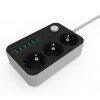Сетевой удлинитель SE3631 3 розетки 6 USB 1.6 м (D-2019090821)