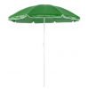 Складной пляжный зонт с телескопической ножкой Umbrella Travel Pro, купол 2 метра Зеленый (D-2019091169)