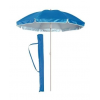 Складной пляжный зонт с телескопической ножкой Umbrella Travel Pro, купол 2 метра Синий (D-2019091166)